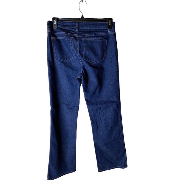 Vintage L.L. Bean Jeans Womens Size 12M Tall Stretch Straight Relaxed Fit Denim - Picture 2 of 7